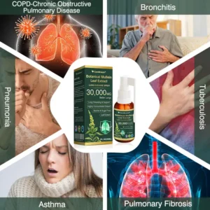 Botanical Mullein Leaf Extract Lung Cleanse Spray - Image 3