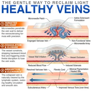 Varicose Veins Treatment Microneedle Patch - Image 7