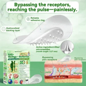 NAD+ Moringa Berberine AMPK Nano Microneedle Patch - Image 11