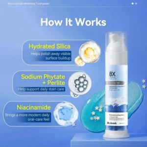 Dr.Juxek Niacinamide Foaming Whitening Toothpaste - Image 3
