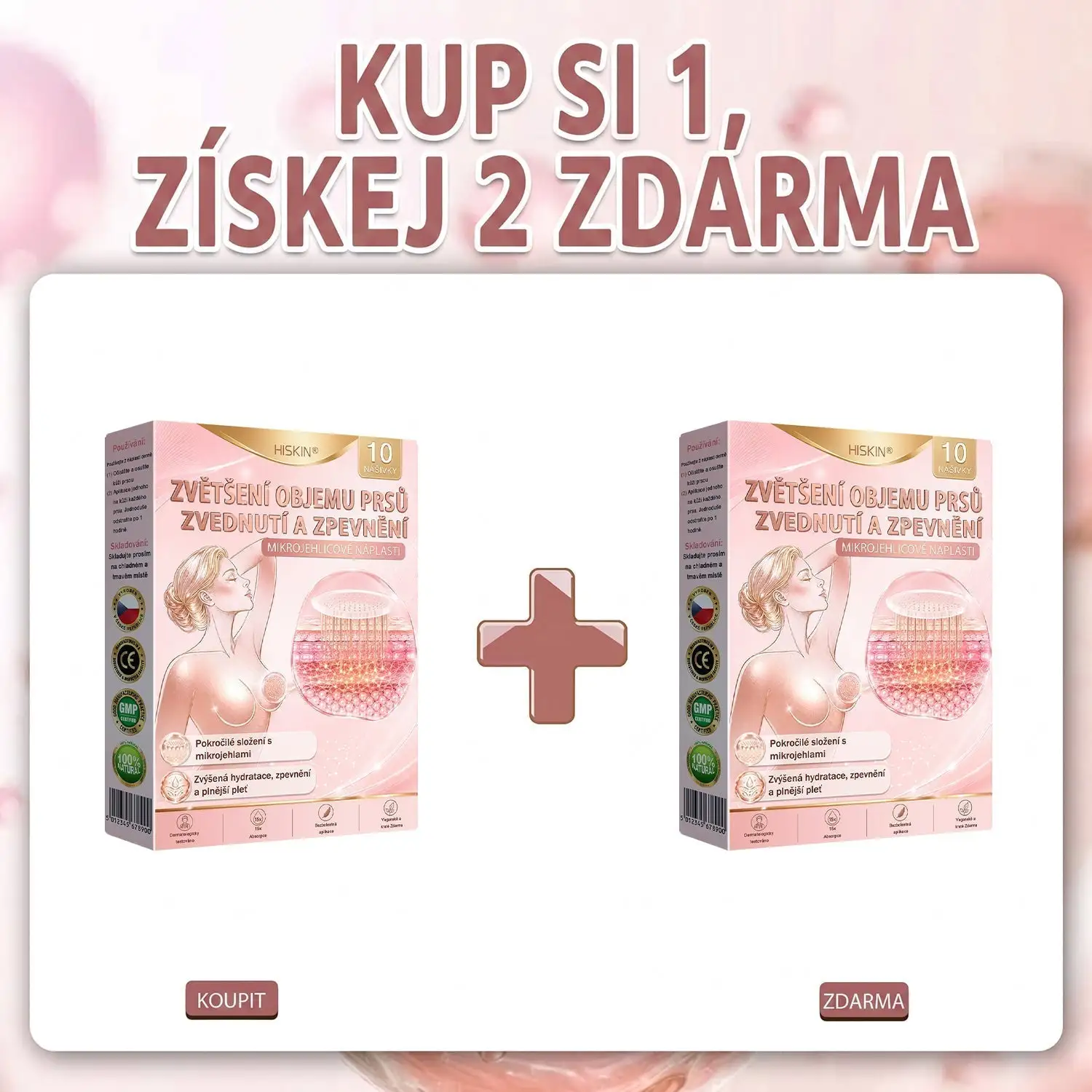 Mikroneedlová náplast pro podporu objemu - Image 21