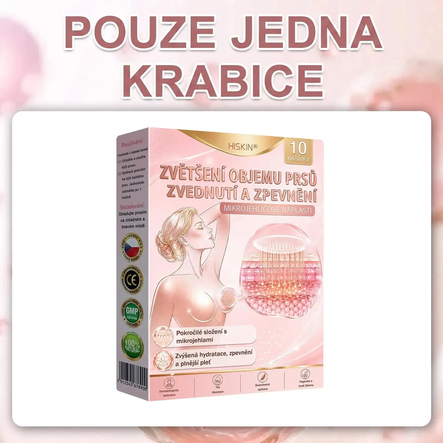 Mikroneedlová náplast pro podporu objemu - Image 22