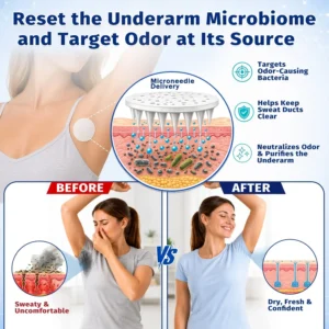 2-in-1 Advanced Sweat Control & Deodorant Microneedle Patches - Image 11