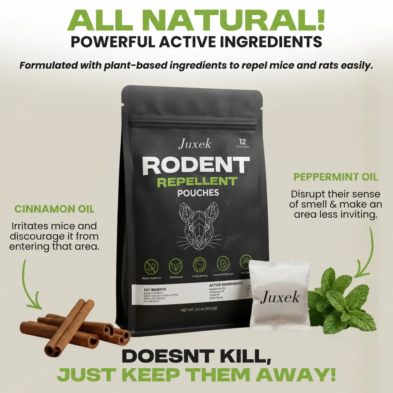 Natural Rodent Repellent Pouches - Image 5