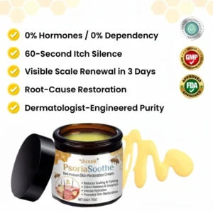 PsoriaSoothe Bee Poison Skin Restoration Cream - Image 4