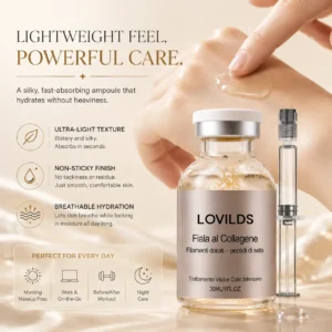 LOVILDS Golden Silk Collagen Ampoule - Image 5