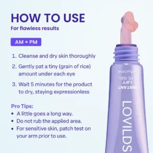 LOVILDS Instant Lift Eye Gel - Image 2
