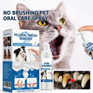 NO BRUSHING oral care spray for dogs cats - Image 7