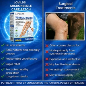 LOVILDS Vein Health Patch Microneedle Care Patch - Image 5