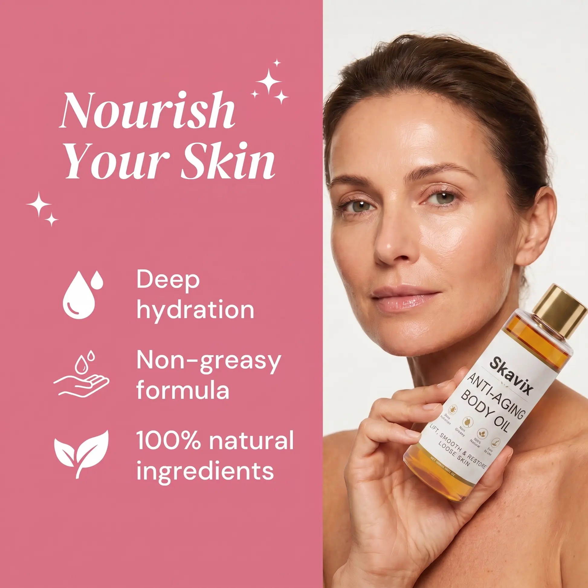 Skavix ANTI-AGING BODY OIL - Image 2