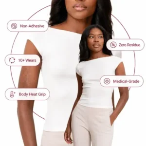 NESLEMY Seamless Sticky Nipple Covers for Women - Image 5