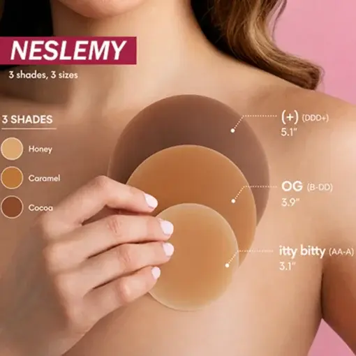 NESLEMY Seamless Sticky Nipple Covers for Women - Image 8