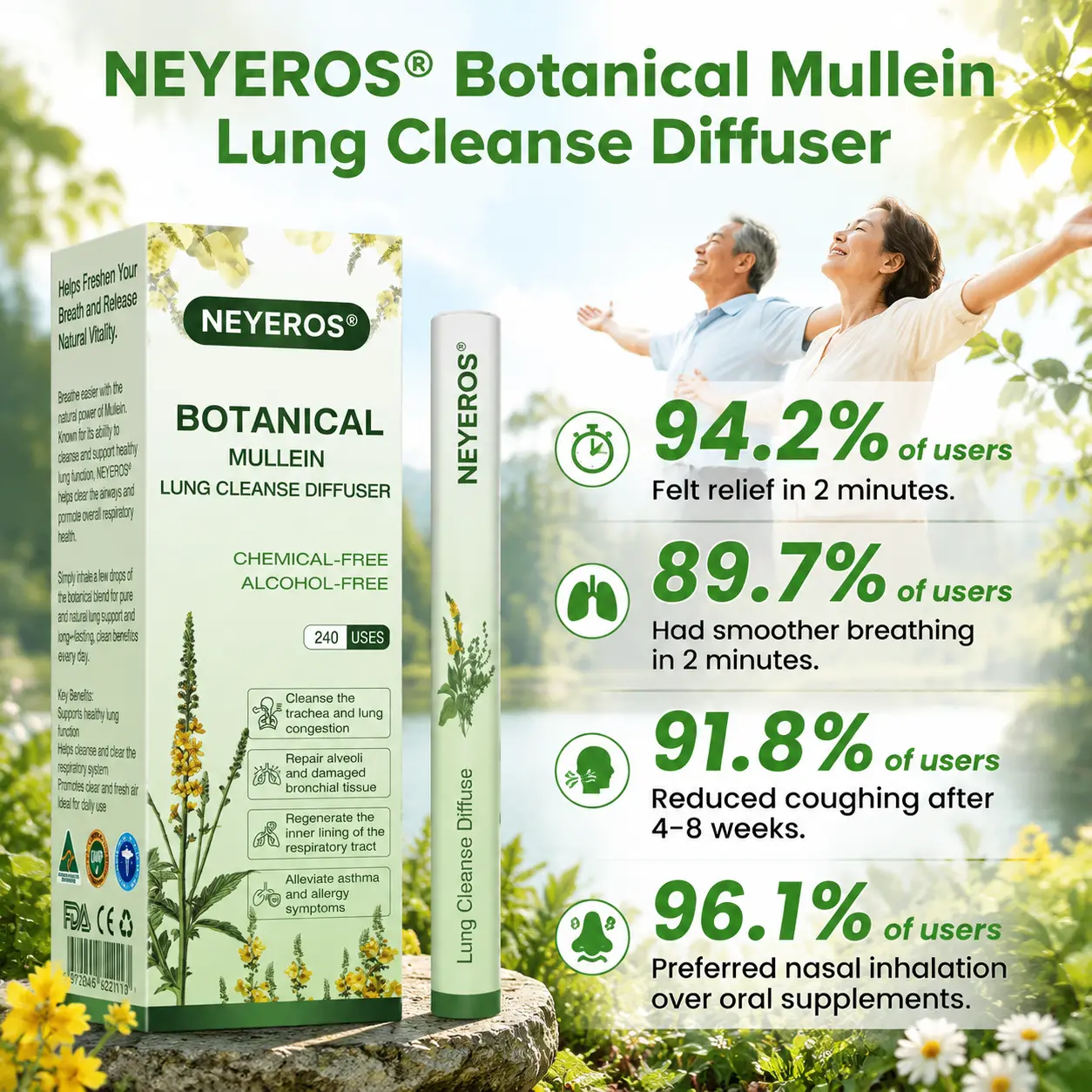 Botanical Mullein Lung Cleanse Diffuser - Image 9
