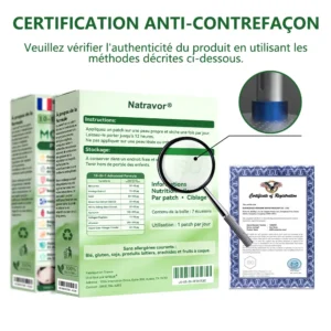 Patch nano à micro-aiguilles avancé 10-en-1 au moringa et à la berbérine - Image 4