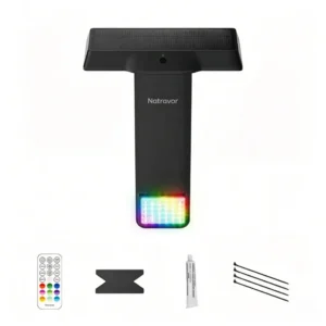 Natravor Solar Pool Light – 20 RGB Colors - IP68 Waterproof - Magnetic Mount - Image 7