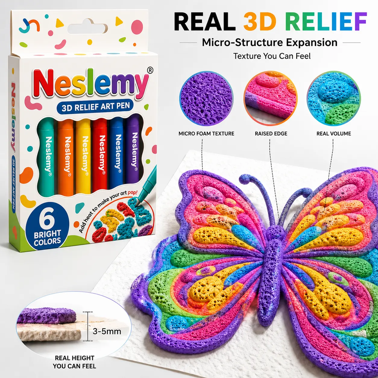 3D Puff Art Pens - Image 11