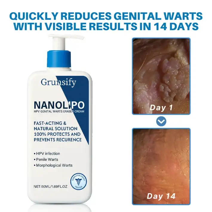 Grunsify NanoLipo HPV Genital Warts Eraser Cream Plus+ - Image 3
