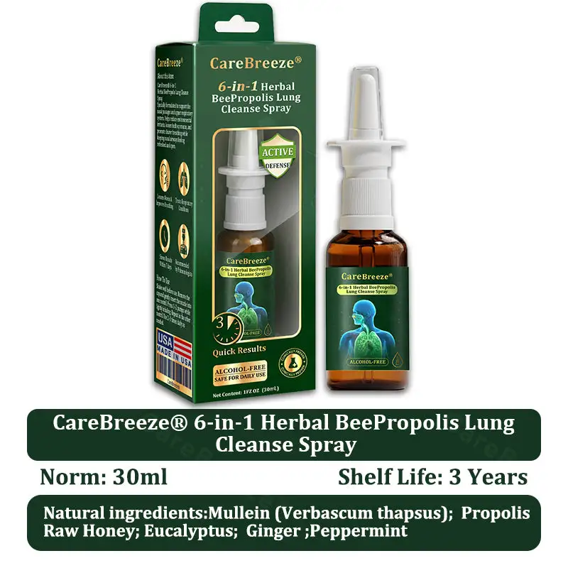 6-in-1 Herbal BeePropolis Lung Cleanse Spray - Image 10
