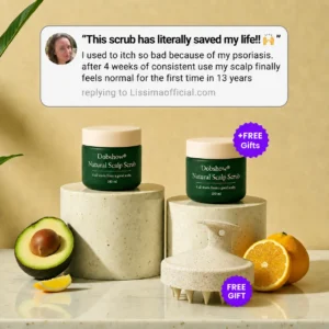 Avocado & Orange Nourishing Anti-Dandruff Scalp Scrub