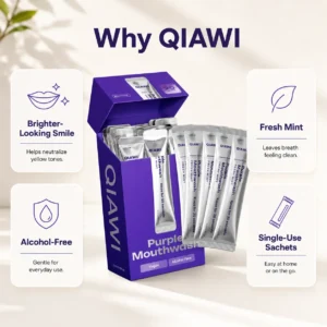 QIAWI Purple Mouthwash — Fresh Breath in 30 Seconds - Image 5