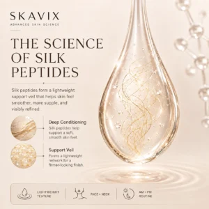 Skavix Silk Peptide Firming Serum with Marine Collagen - Image 4