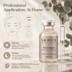 Skavix Silk Peptide Firming Serum with Marine Collagen - Image 9