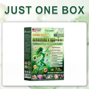 𝐁𝐫𝐨𝐰𝐧 𝐒𝐞𝐚𝐰𝐞𝐞𝐝× 𝐁𝐞𝐫𝐛𝐞𝐫𝐢𝐧𝐞× 𝐍𝐃𝐀+ 𝟏𝟎-𝐢𝐧 Nano Microneedle Nutrition Patch - Image 12