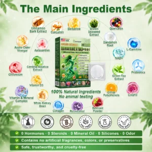 𝐁𝐫𝐨𝐰𝐧 𝐒𝐞𝐚𝐰𝐞𝐞𝐝× 𝐁𝐞𝐫𝐛𝐞𝐫𝐢𝐧𝐞× 𝐍𝐃𝐀+ 𝟏𝟎-𝐢𝐧 Nano Microneedle Nutrition Patch - Image 9