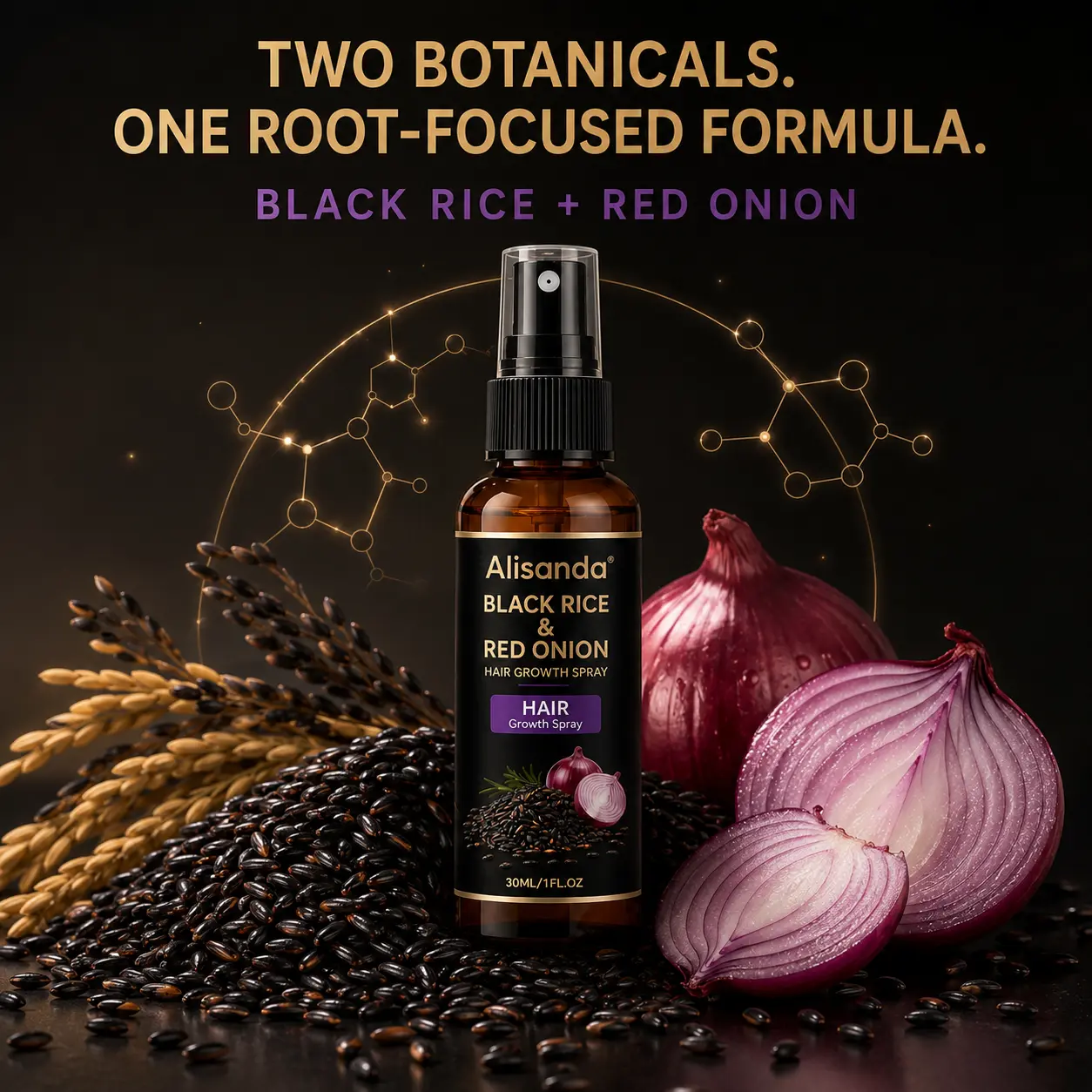 Black Rice & Red Onion Hair Growth Spray