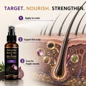 Black Rice & Red Onion Hair Growth Spray - Image 4