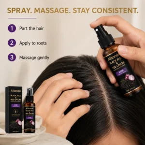 Black Rice & Red Onion Hair Growth Spray - Image 9