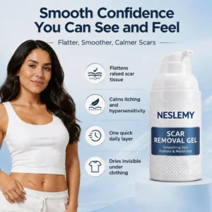 NESLEMY Scar Removel Gel Smoothing Skin Hydrate & Moisturize - Image 6