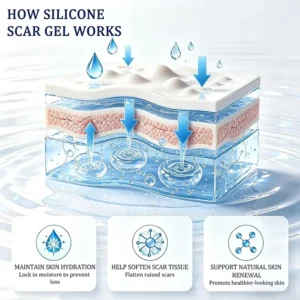 NESLEMY Scar Removel Gel Smoothing Skin Hydrate & Moisturize - Image 8