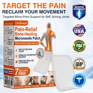 Pain-Relief Bone-Healing Microneedle Patch