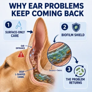 5-in-1 Ear Infection & Itch Relief Flush for Dogs & Cats - Image 3