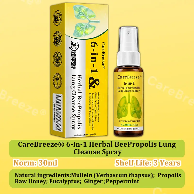 6-in-1 Herbal BeePropolis Lung Cleanse Spray - Image 12