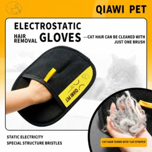 QIAWI Pet Hair Remover Glove for Cats & Dogs - Image 2
