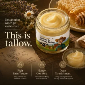 Tallow & Honey Deep Moisture Balm - Image 3