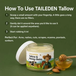 Tallow & Honey Deep Moisture Balm - Image 5