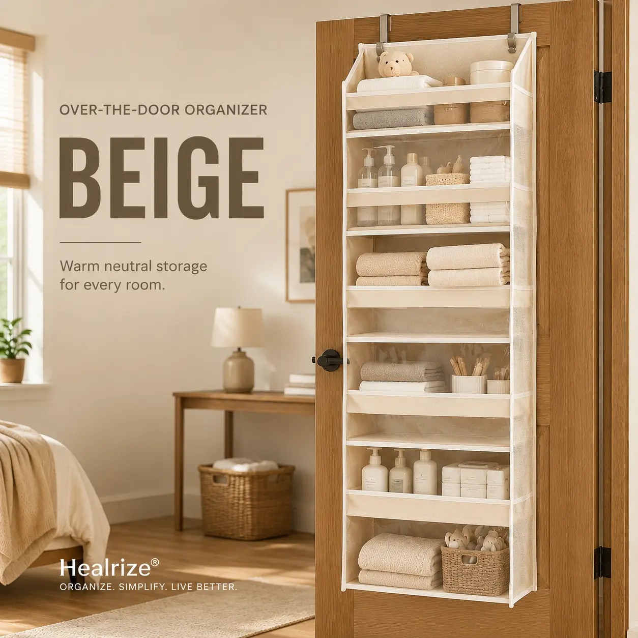 Over the Door Organizer with Pockets - Image 10