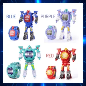 2-in-1 Transforming Robot Toy Watch - Image 5