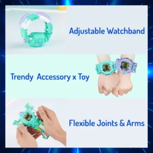 2-in-1 Transforming Robot Toy Watch - Image 3