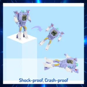 Alternative view of 2-in-1 Transforming Robot Toy Watch