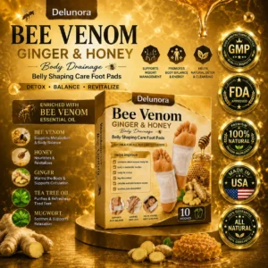 2026 New Bee Venom Ginger & Honey Foot Pads