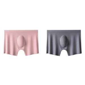 2Pcs Mens Ice Silk Breathable Panties Underwear - Image 5
