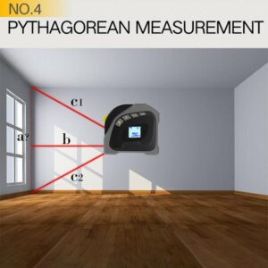 4 in 1 Waterproof Digital Laser Tape Measurer - Image 2