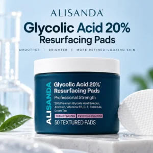 ALISANDA 20% Glycolic Acid Resurfacing Pads