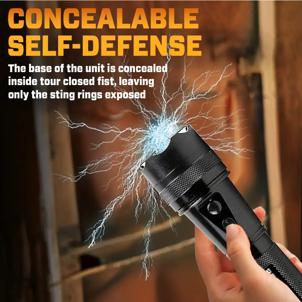 2026 VoltGuard X95 2in1 Stun Flashlight - Image 5