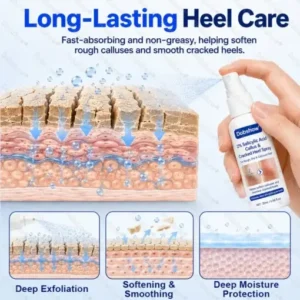 Medical-Grade 2% Salicylic Acid Callus & Cracked Heel Repair Spray - Image 9