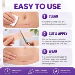 Medical-Grade Nano Microneedle Scar Repair Tape - Image 2